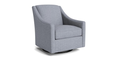 Corinna Slope Arm Swivel Glider Chair