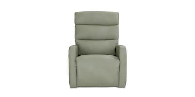 Hudson Leather Track Arm Zero Gravity Power Recliner