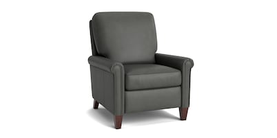 Thompson Leather Panel Arm Accent Chair