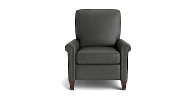 Thompson Leather Panel Arm Accent Chair