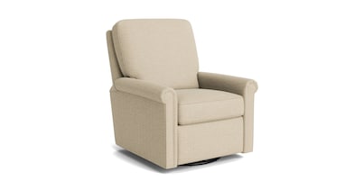 Thompson Panel Arm Swivel Glider Chair