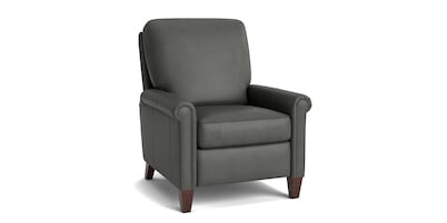 Thompson Leather Panel Arm Manual Recliner