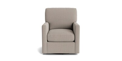 Trent Thin Track Arm Swivel Glider Chair