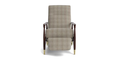 Maris Manual Recliner with Wood Frame