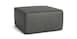 Leather Square Ottoman