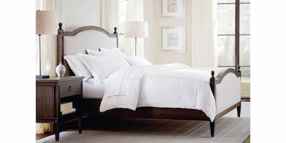 Charlotte Upholstered Bed with Footboard