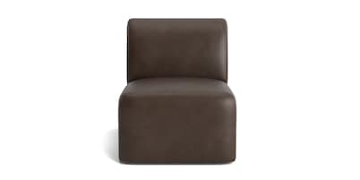 Clyde Leather Accent Chair