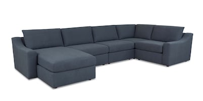 Blake Slope Arm U-Shape Sectional