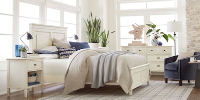 Shoreline Sea Salt Bedside Table