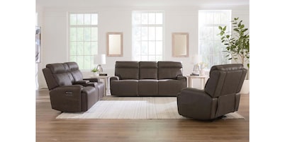 Nathan Power Reclining Loveseat with Center Console