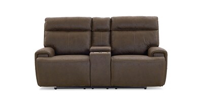 Nathan Power Reclining Loveseat with Center Console
