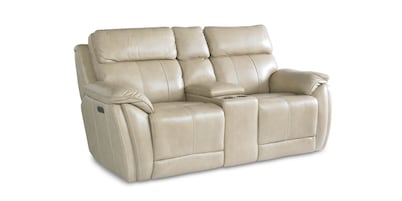 Levitate Leather Power Reclining Loveseat with Center Console