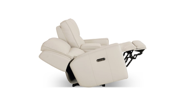 Power Loveseat w/console image number 5