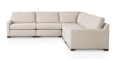 Colby Thin Track Arm Modular L-Shaped Sectional