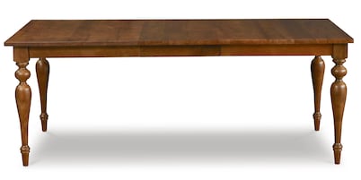 Amelia Maple Rectangle Dining Table with Leaf