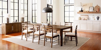 Origins Dandridge Rectangle Dining Table with Leaf