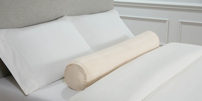 Aman Ivory Bolster Pillow
