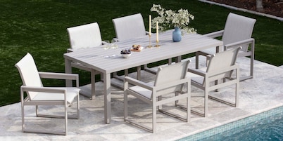 Bonavista Outdoor Track Arm Dining Chair