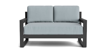 Bonavista Outdoor Track Arm Loveseat