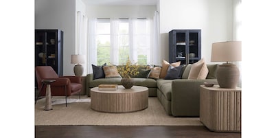 Allure Track Arm L-Shaped Sectional