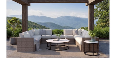 Greyson Outdoor Round End Table
