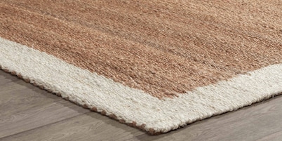 Border Natural Rug