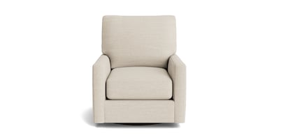 True Custom® Track Arm Swivel Chair