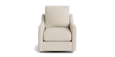 True Custom® Slope Arm Swivel Chair