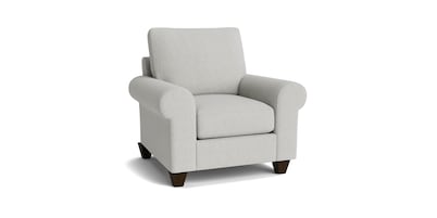 True Custom® Large Roll Arm Accent Chair