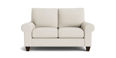 True Custom® Large Roll Arm Loveseat