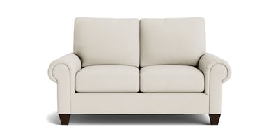 True Custom® Large Panel Arm Loveseat