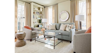 True Custom® Track Arm Sofa