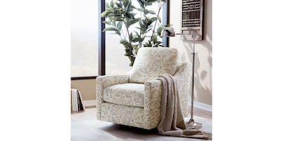 True Custom® Slope Arm Swivel Chair