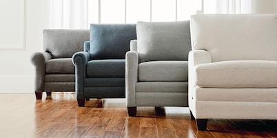 Carolina Track Arm Chaise Sectional