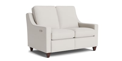 Magnificent Motion Slope Arm Reclining Loveseat