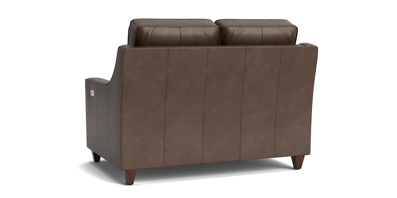 Reclining Leather Loveseat image number 4