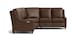 Reclining Leather L Sectional