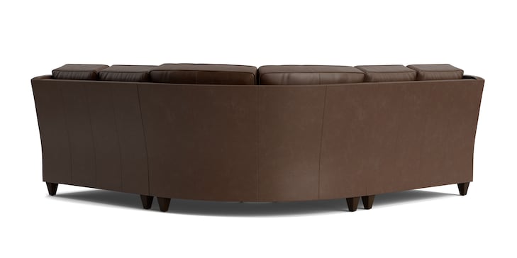 Reclining Leather L Sectional image number 2