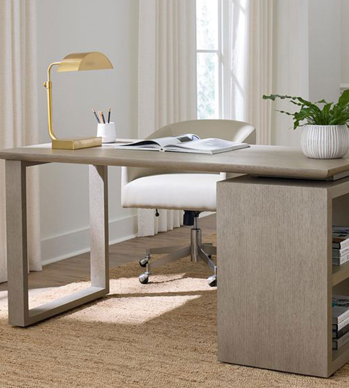 HomeWork desk, storage and swivel chair HomeWork desk, storage and swivel chair