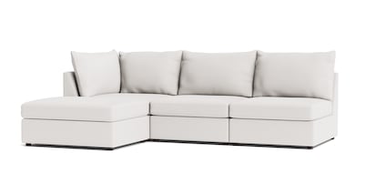 Beckham Outdoor Modular Sofa with Ottoman