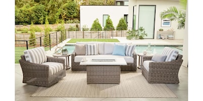 Huntington Outdoor Rectangle Fire Table