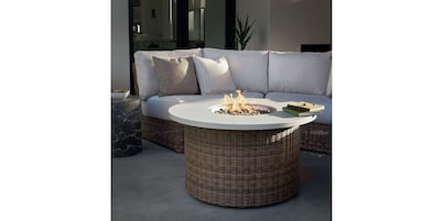 Huntington Outdoor Round Fire Table