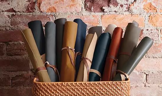 rolls of leather rolls of leather